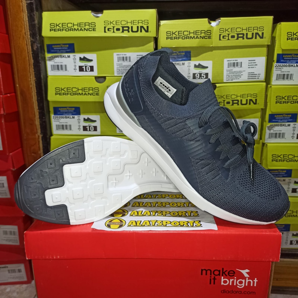 Diadora Angelo DIACA20301GY Sepatu Running Sneaker Pria Original