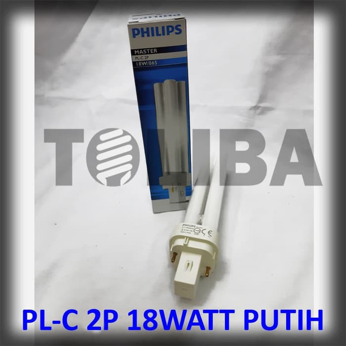 Lampu Philips Master pl-c plc 2p 18watt 18 w Putih /Lampu Tusuk 18 watt lampu tusuk G24d-2