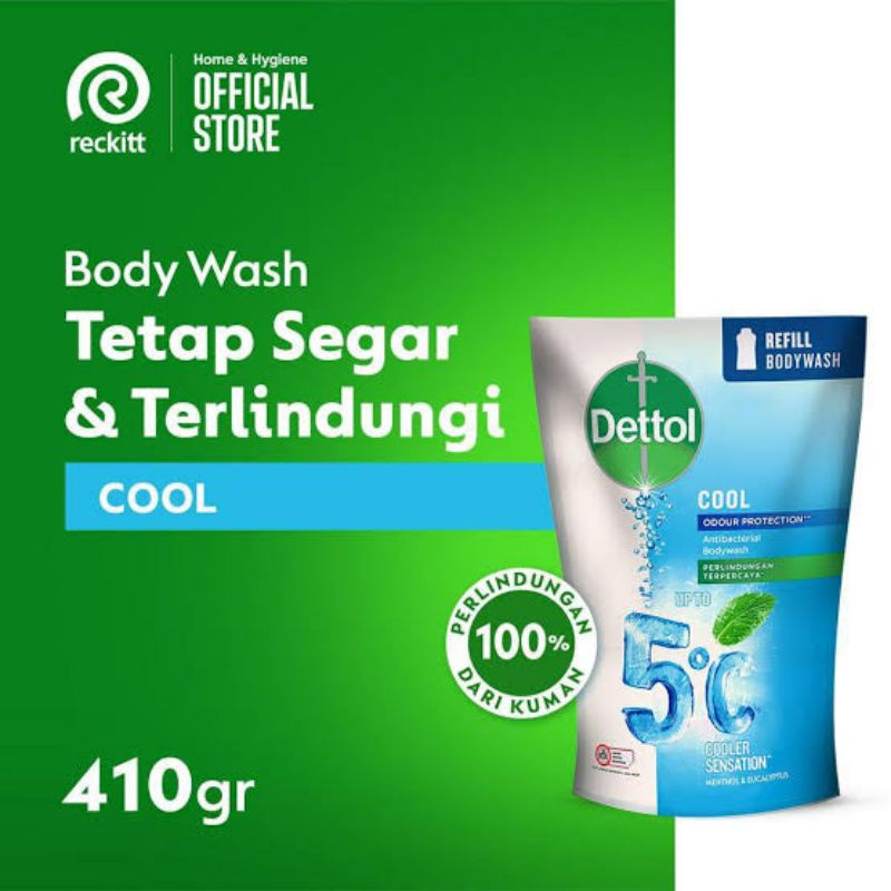 Dettol Body Wash 410ml | Dettol Sabun Cair Mandi