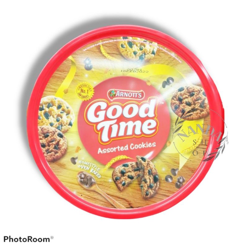 

Good Time Kaleng 277 Gram / Goodtime Cookies