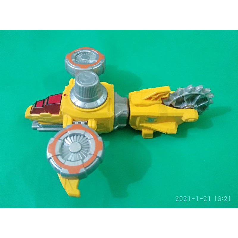 DX DIAL PESAWAT LUPIN  YELLOW LUPINRANGER PATRANGER