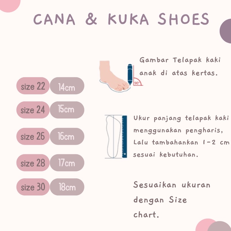 LITTLECAIM - CANA &amp; KUKA SHOES | sepatu anak perempuan | sepatu anak lakilaki | kuka shoes | cana shoes