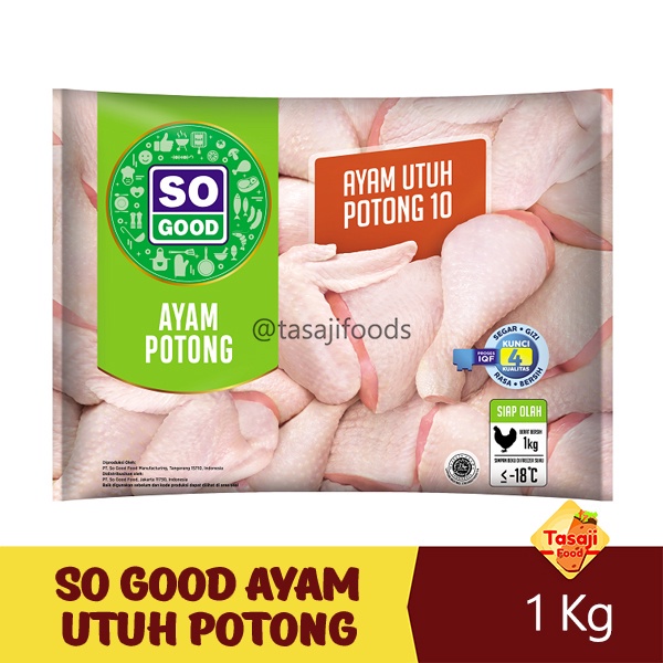 

So Good Ayam Utuh Potong 10 Potong