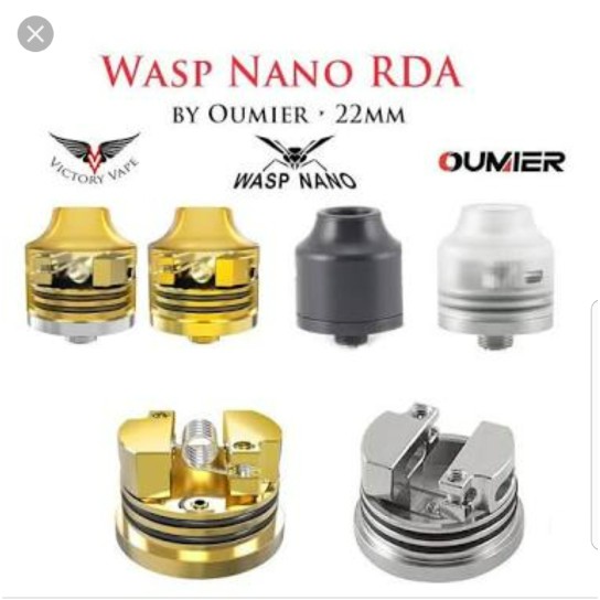 atomizer RDA WASP NANO 22MM - rda waspnano