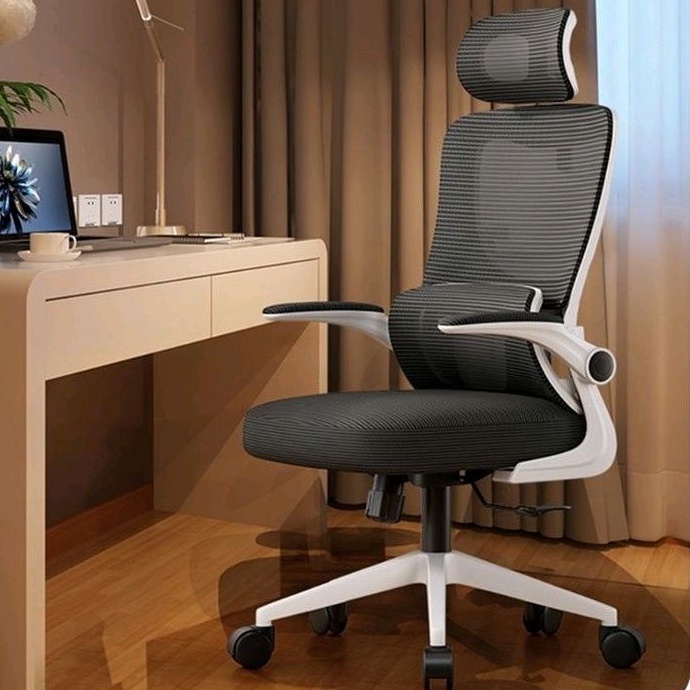 Kursi Kantor Kursi Kerja Jaring Kursi  Belajar Kursi Lumbar Support Furnibest