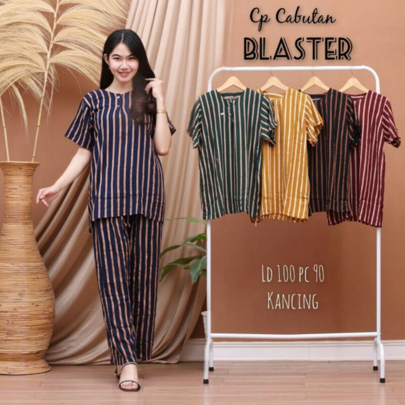 set piyama wanita setelan baju tidur rayon blaster terbaru lengan pendek