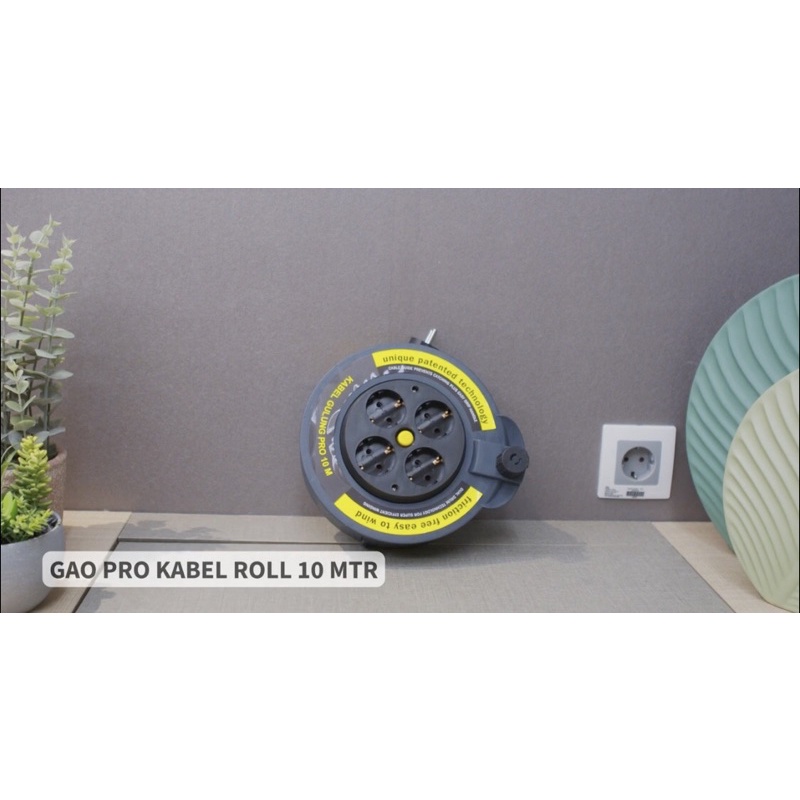 GAO PRO KABEL ROLL 5-10METER/ACE CABLE REEL PRO 5-10M/ACE KABEL ROLL GAO PRO/ACE EXTENSION KABEL ROLL