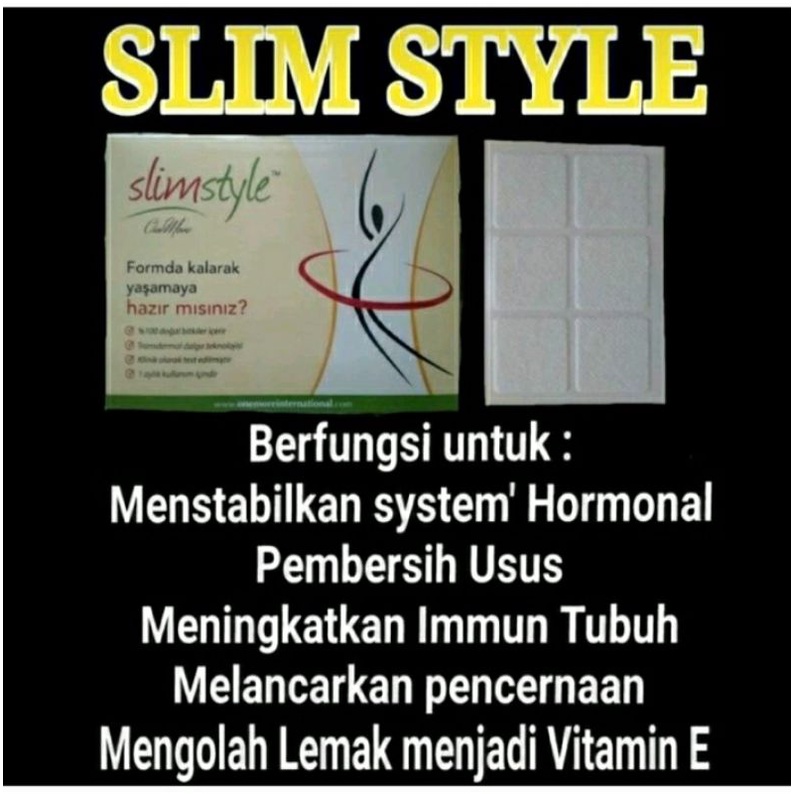 Slim Style One More International 1 pack( 30 patch)