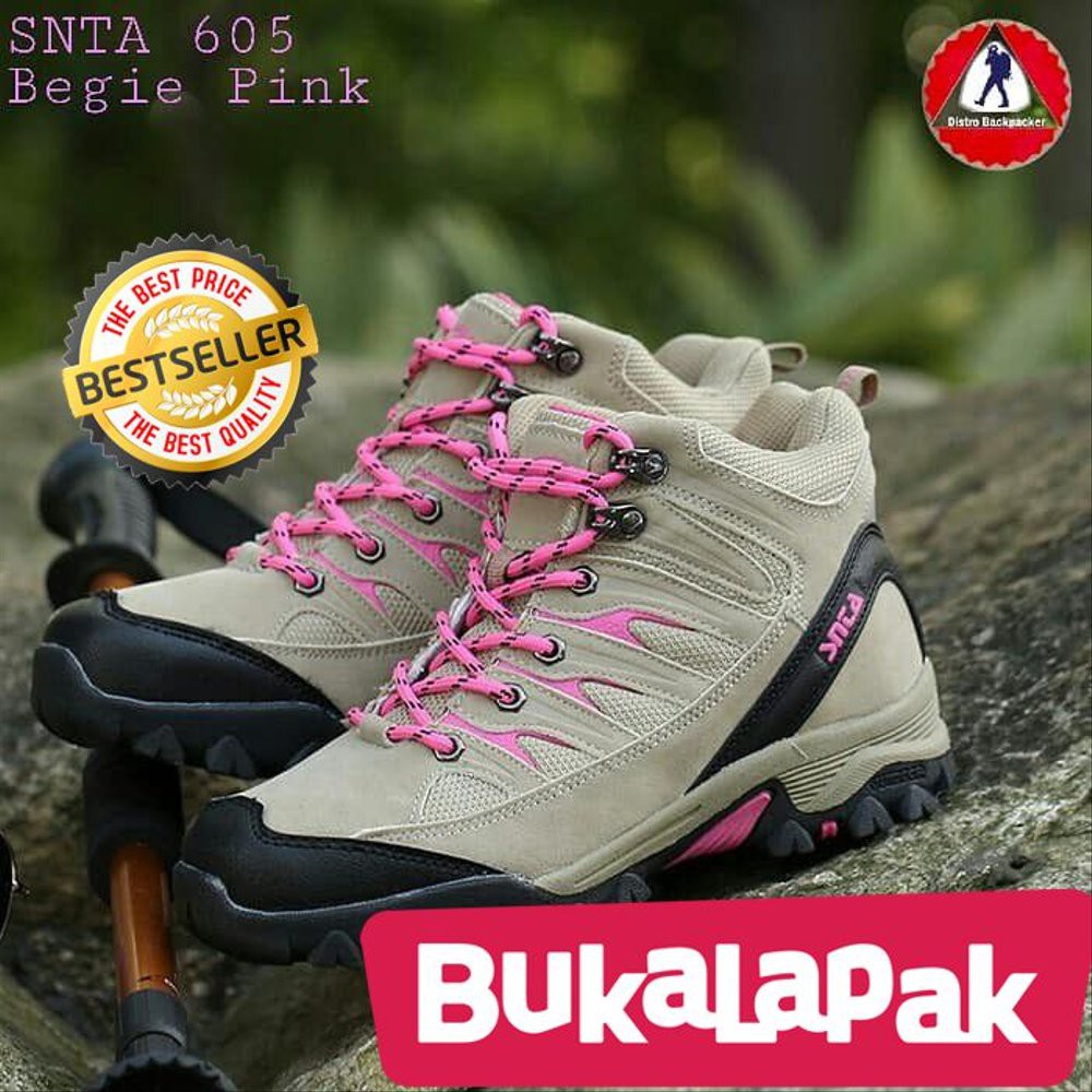 Promo SEPATU GUNUNG WANITA SNTA 605 Diskon