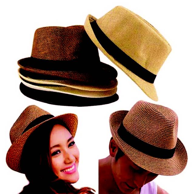Topi Pantai Panama Hat