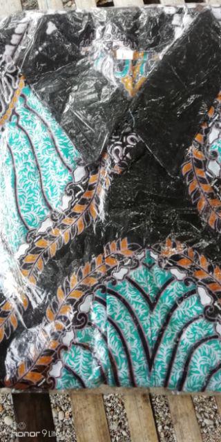 Bswart Batik Hrb026 Kenongo Hem Pendek Padi Pekalongan M L Xl Batik Pria Murah Modern Grosiralkhalis