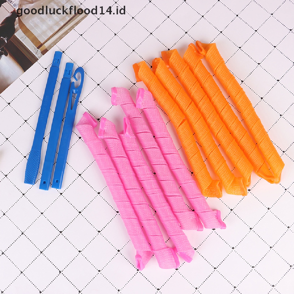 [OOID] 10PCS Hairstyle Roller Sticks  Portable DIY Magic Hair Curler Curling Hair Tools ID