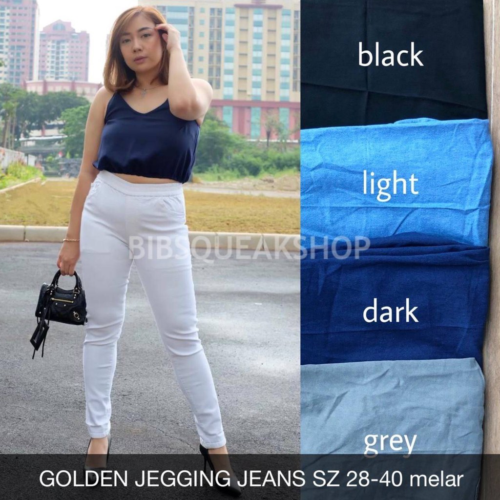 CELANA JEANS WANITA GOLDEN JEGGING JEANS SZ 28-40 melar