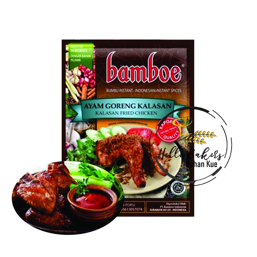 

BUMBU BAMBOE AYAM KALASAN 55 GR / BUMBU INSTANS BAMBOE / BUMBU AYAM KALASAN