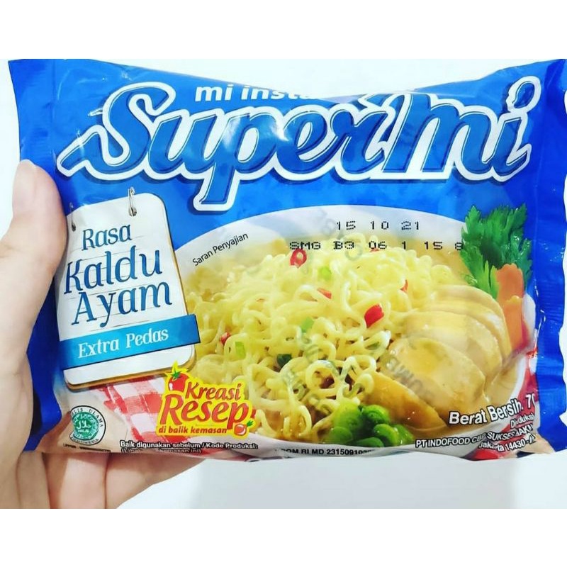 

SUPERMI KALDU AYAM || 1 DUS ISI 40 || EXPIRED SEPTEMBER 2025