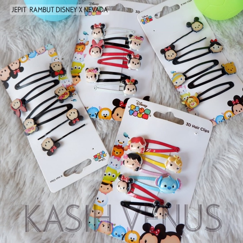 JEPIT DISNEY/JEPIT ANAK MURAH/HAIR CLIPS/JEPIT ANAK LUCU