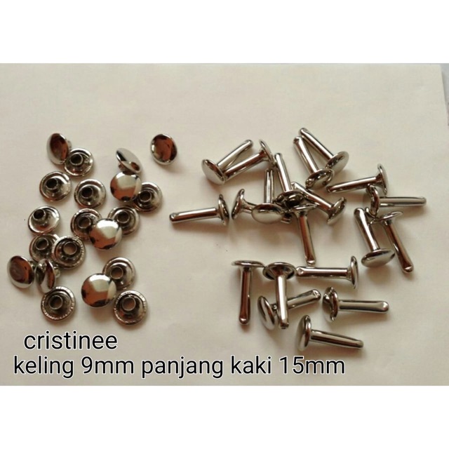 Paku keling/paku rivet  9mm