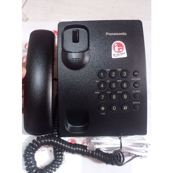 PESAWAT TELEPON KX-TS 505MX PUTIH SECOND Seperti baru 98% + klo ada Dus asli cuma No seri beda atau pake dus polos