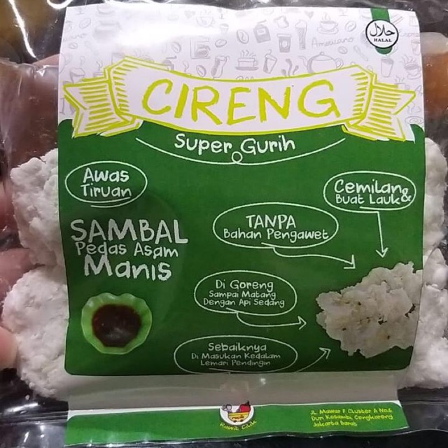 

CIRENG FROZEN / CIRENG BEKU / FROZEN FOOD