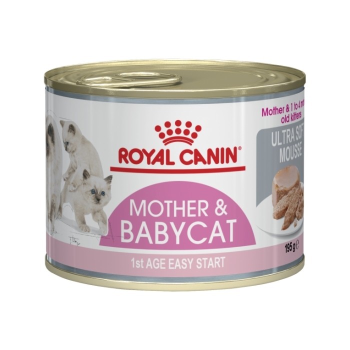 Makanan Kucing Royal Canin Can Mother And Baby Cat 195g Shopee