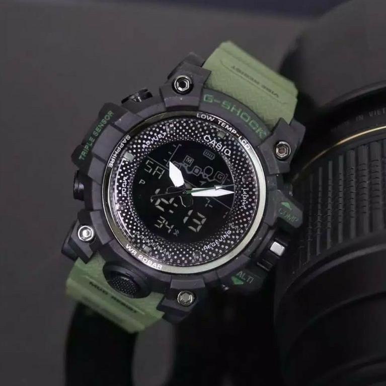 JAM TANGAN PRIA GSHOCK CASIO RANGERMAN BULAT GPRB DUAL TIME | TRT.10Jn22х