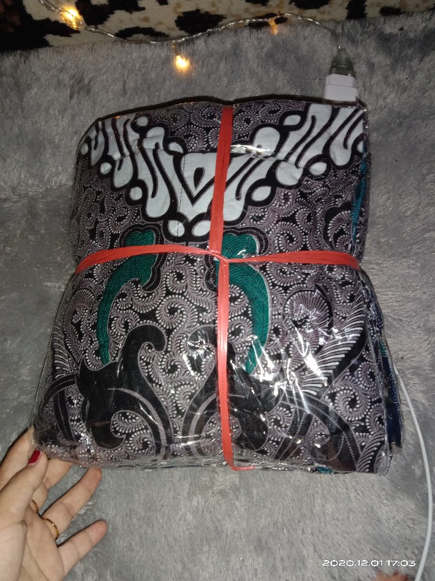 Maura Couple - Sania Ruffle Batik Couple | Batik Couple Modern | Couple Batik