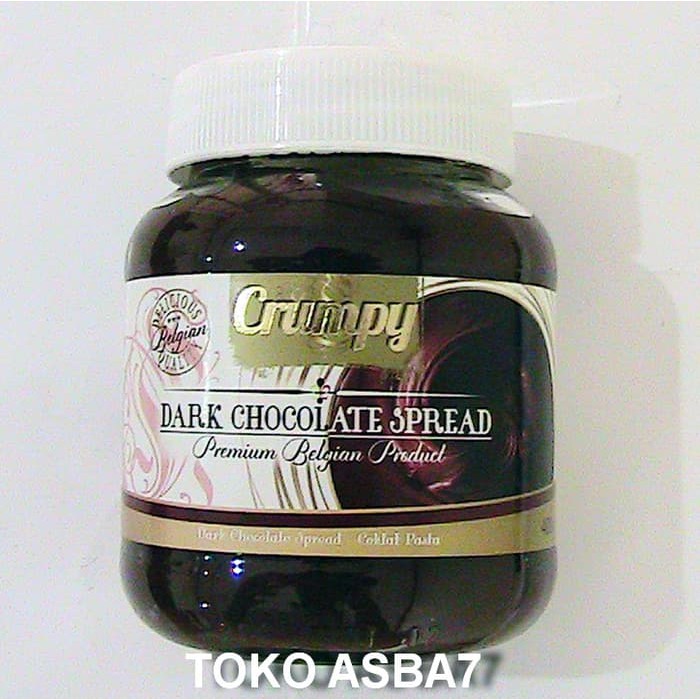 

Crumpy Dark Chocolate Spread/Coklat Pasta 400 g promo