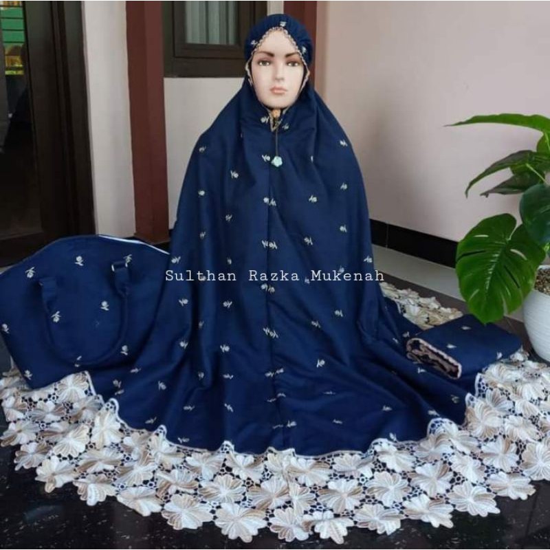 MUKENA MUKENAH KATUN RAYON SUPER ADEM PREMIUM JUMBO DEWASA BORDIR