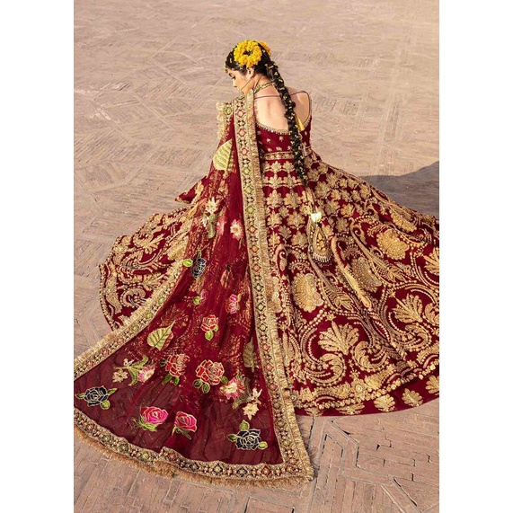 ERAS - Baju Pengantin India Set Bridal Lehenga Pengantin / Lengha / Lengga / Lehengga / Velvet Brand