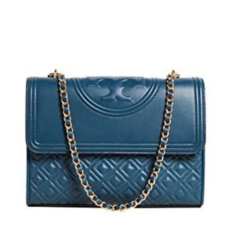 Tory Burch Fleming Convertible 21&amp;27 - Blue Lotus