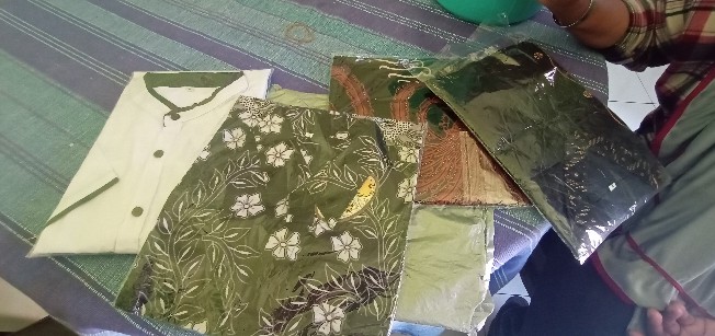 Kemeja Batik Pria Modern Lengan Panjang Casual Modis Slim Fit Trendy Masa Kini Ol 162