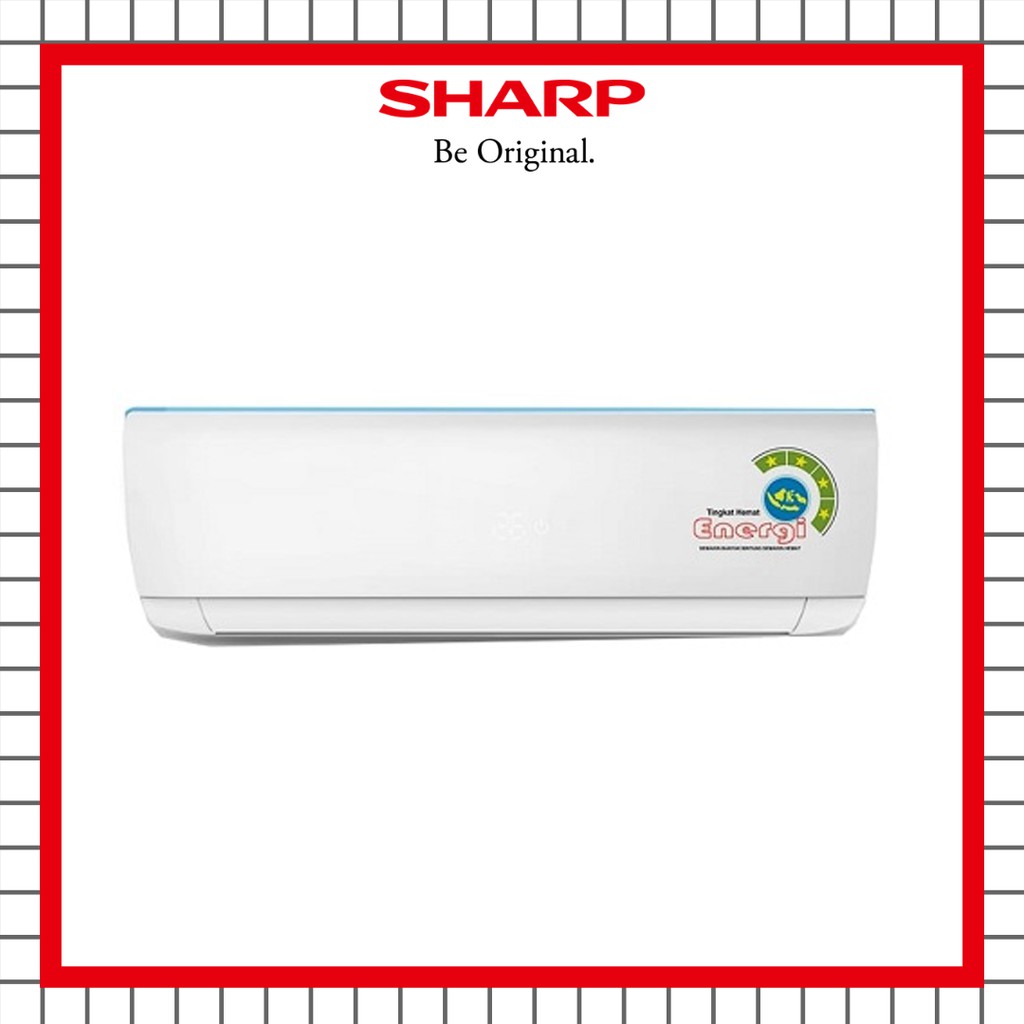 AC SPLIT SHARP 1/2 PK AH-A5UCYN STANDAR (HANYA UNIT)