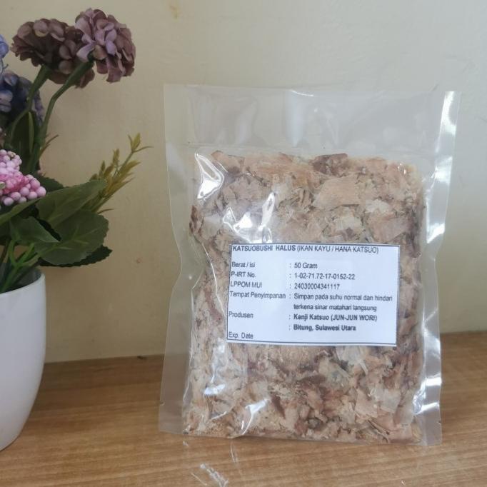 

Diskon Katsuobushi halus @50gram / ikan cakalang serut kering, lokal Diskon