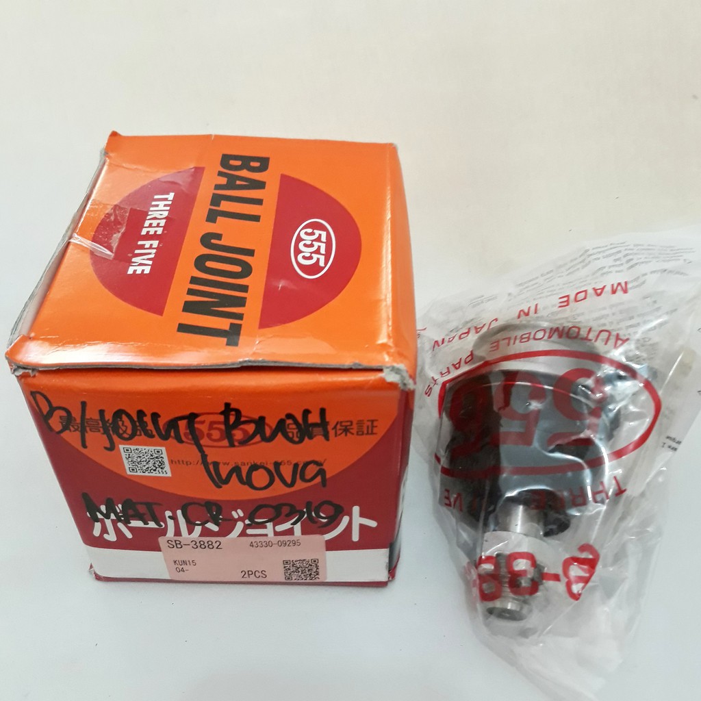 555 BALL JOINT BAWAH - INNOVA / FORTUNER / HILUX SINGLE CABIN