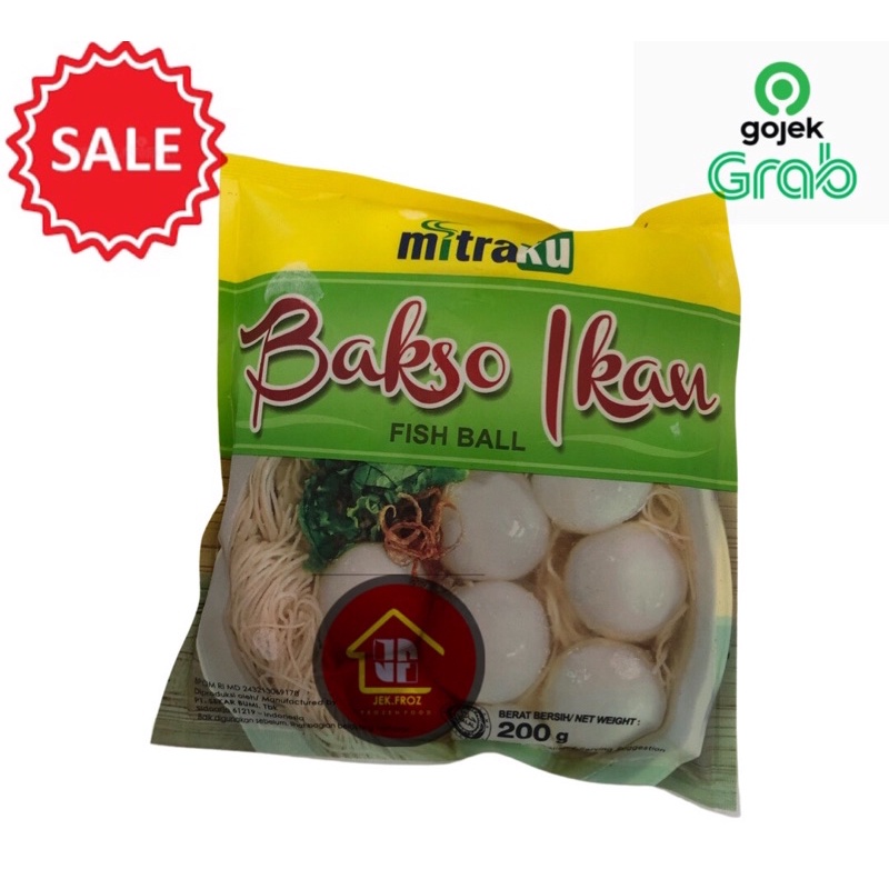 

baso ikan mitraku 200gr baso fish tuna seafood