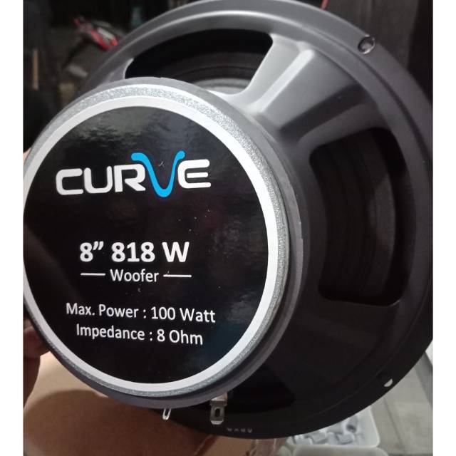 Speaker CURVE 8 Inch Speaker Woofer CURVE  818 W