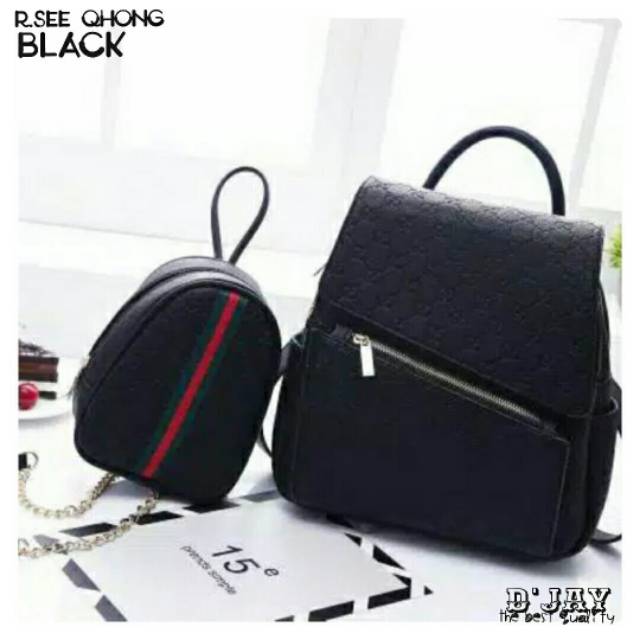 Ransel R.see qhong / tas ransel 2in1