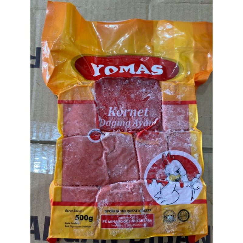 

KORNET AYAM YOMAS 500gr