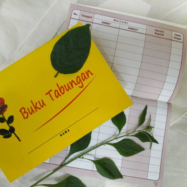 

Buku Tabungan Motif Gambar