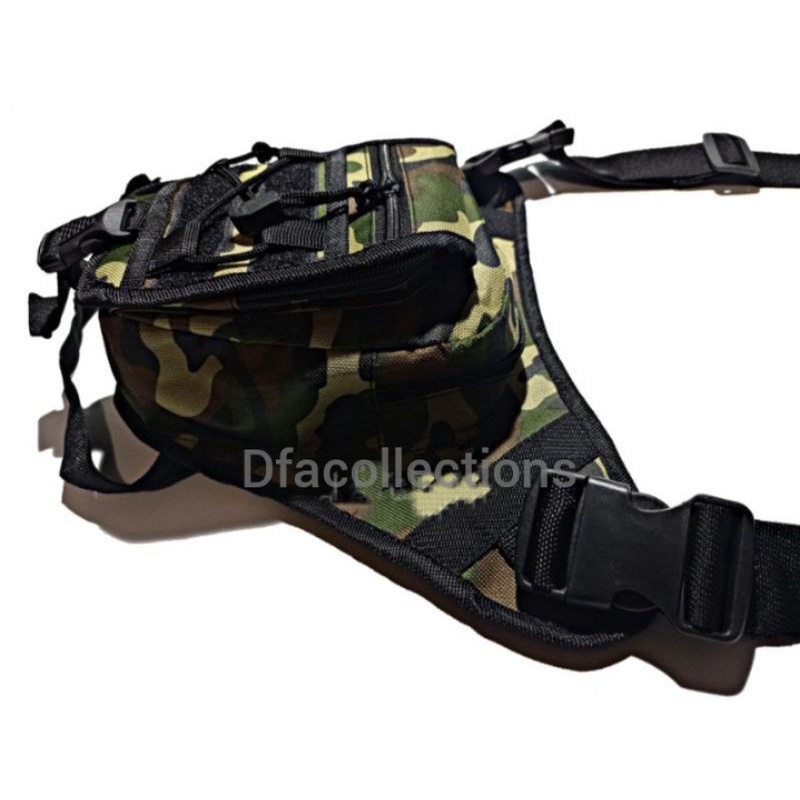 Tas Paha Pria Army Tactical High Quality Loreng army