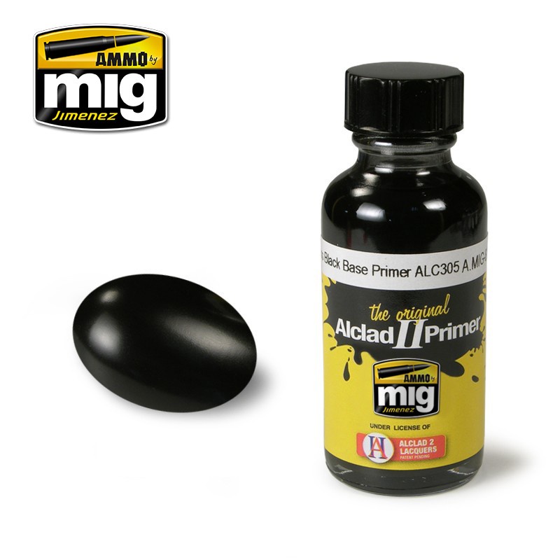 

AMIG8210 : GLOSS BLACK BASE PRIMER ALC305 - ALCLAD II