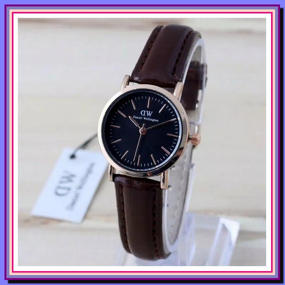 Grosir Jam Tangan Wanita Cewek Alexander  Ac 2757 Original Rosegold Br Jam Tangan Wanita Tali Kulit