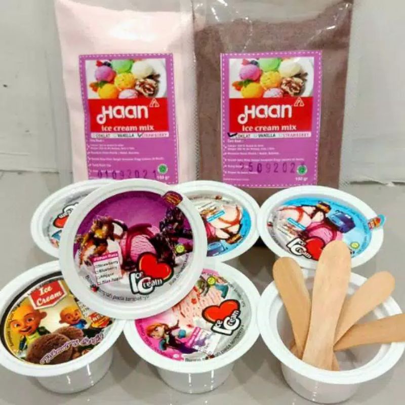 

Paket usaha ice cream