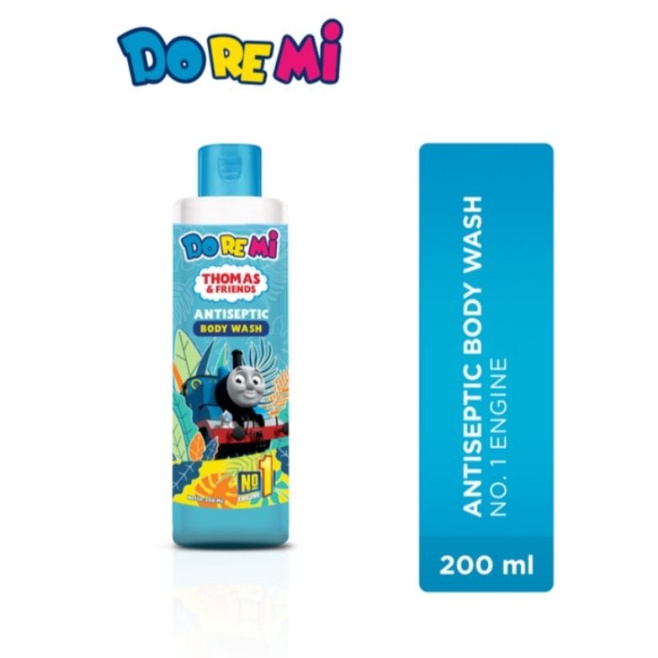 Doremi Thomas & Friends Antiseptik Body Wash 200ml - Sabun Mandi Cair