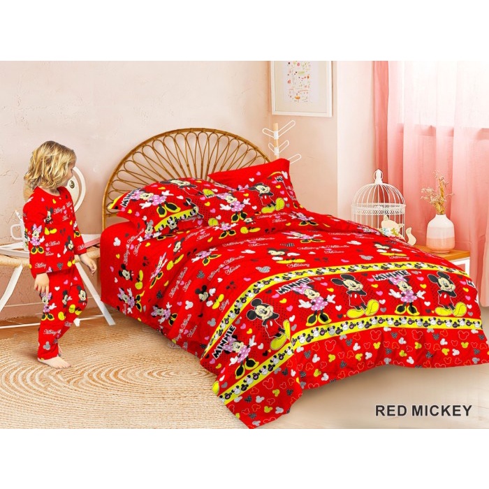 [TERLARIS] sprei 90x200|sprei single bad|90|90x200x15|no 4|karakter|emboss|polos