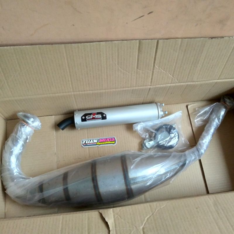knalpot cms 1 ninja r big volume original