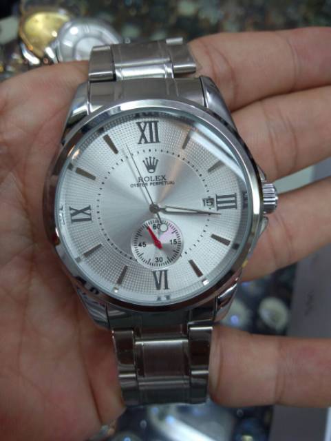 Jam Tangan Pria Rolex Romawi New Automatic Mesin