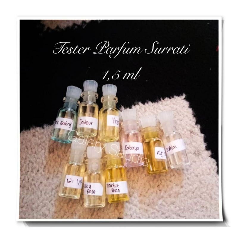 Tester parfum surrati 1.5ml