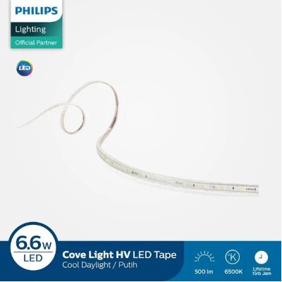 Philips Led Strip Dli 31087 Hv Led Tape 6500k Hl Putih 50 meter