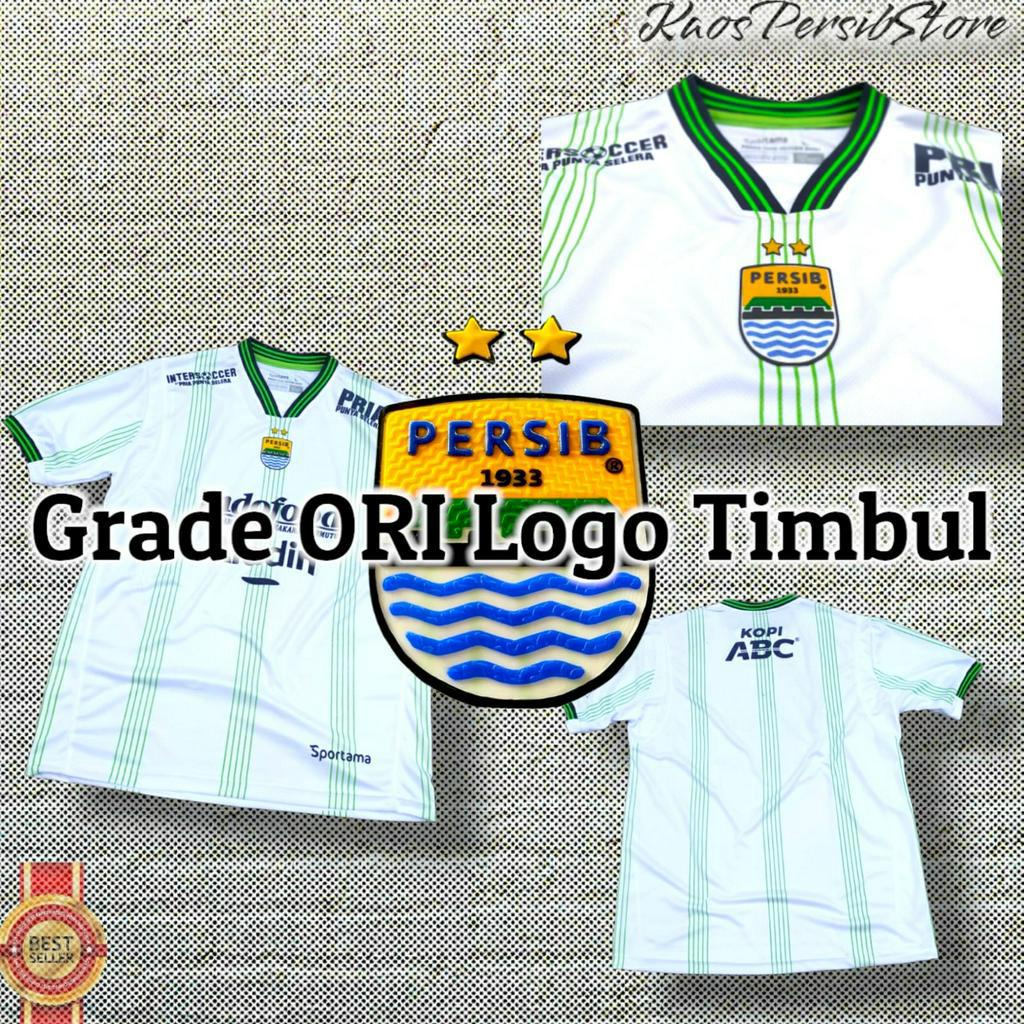 TERBARU Baju bola persib 2022 dewasa kualitas GRAD3 OR1 logo timbul 3d